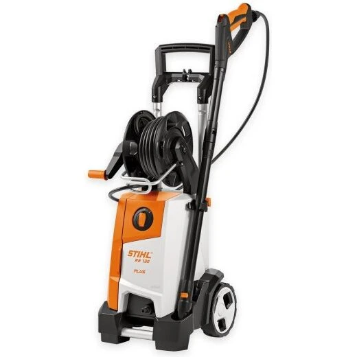 STIHL RE 130 PLUS højtryksrenser – 135 bar, 9 m slange