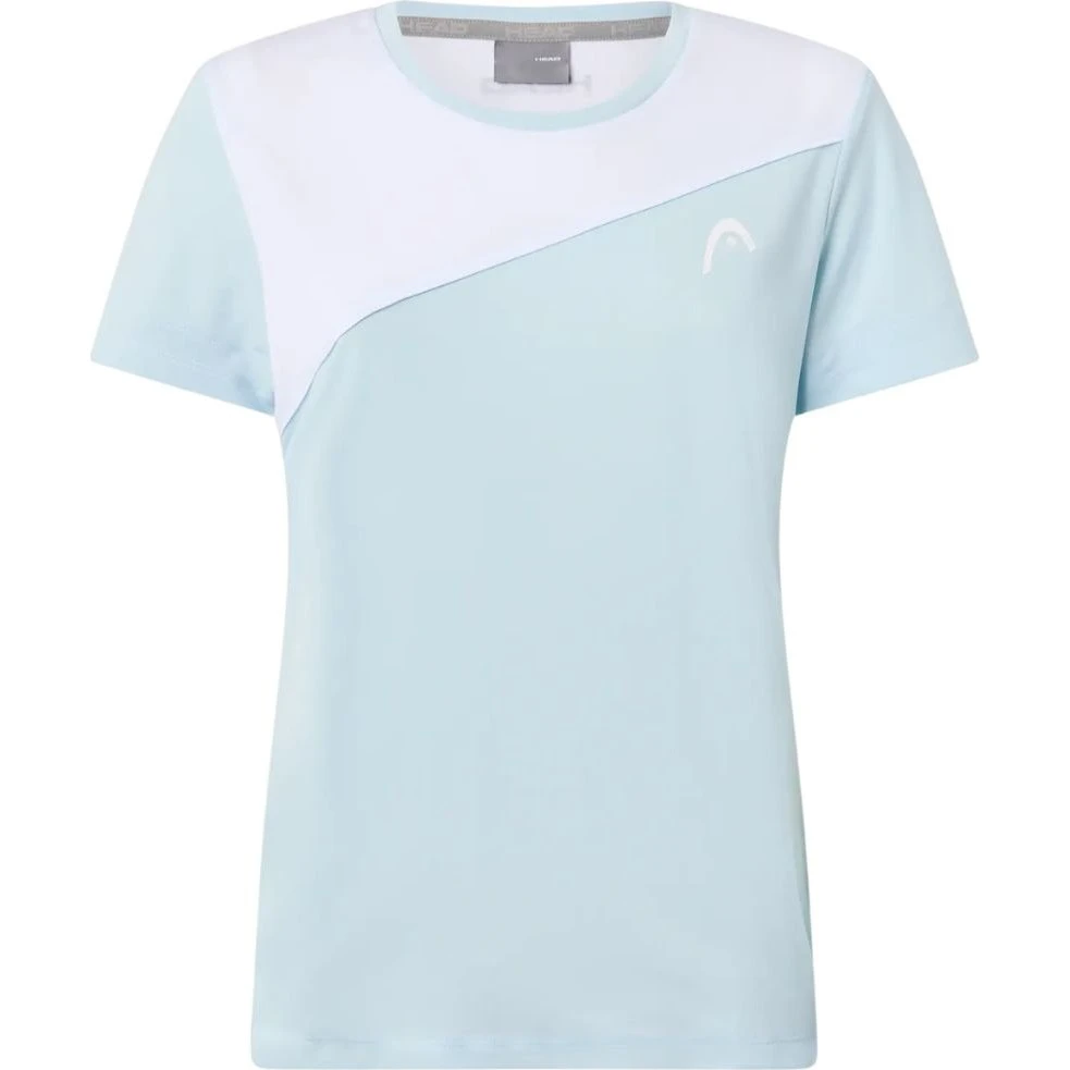 Head Tie-Break T-shirt til kvinder - Lyseblå/Hvid