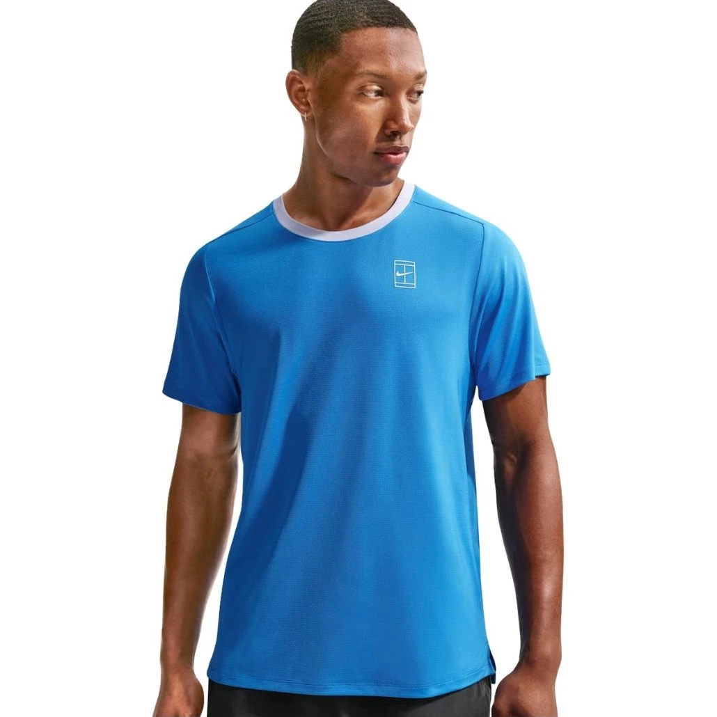Nike Court Advantage Dri-FIT T-shirt - Blå