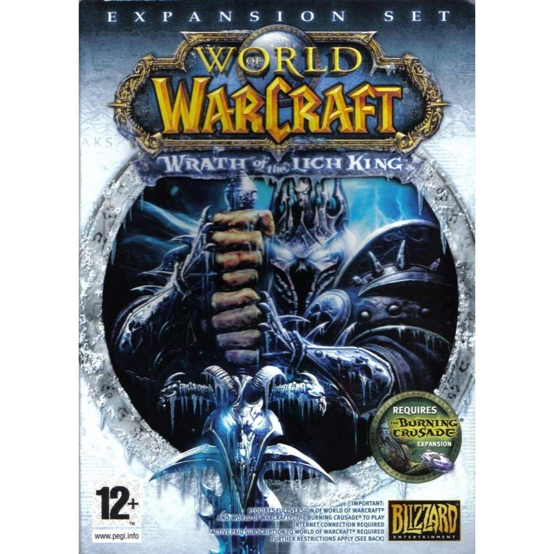 World of Warcraft Wrath of the Lich King PC DVD (Brugt)