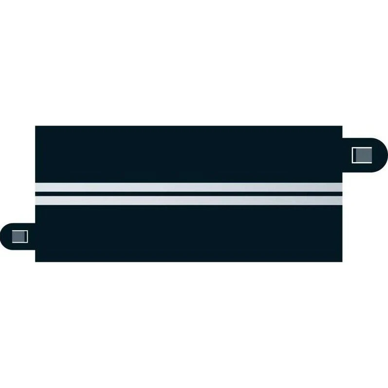 Scalextric C7016 Single Lane Half Straight - 4 stk