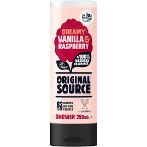 Original Source Vanilla & Raspberry Shower Gel - 250 ml