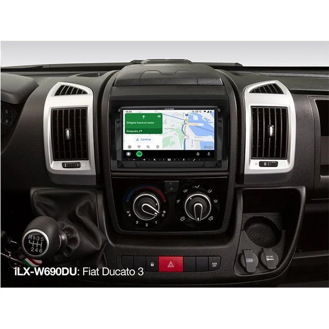 Alpine ILX-W690DU Bundle til Fiat Ducato, Citroen Jumper & Peugeot Boxer