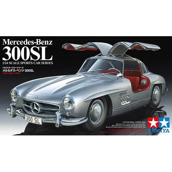 Tamiya Mercedes-Benz 300SL Modelbil Byggesæt - 1:24 - 24338