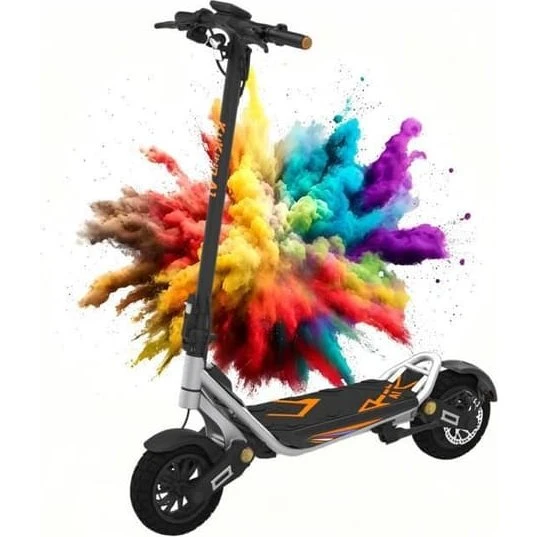 KuKirin A1 Elektrisk Scooter - 800W - 45km/t - 45km rækkevidde - Sort