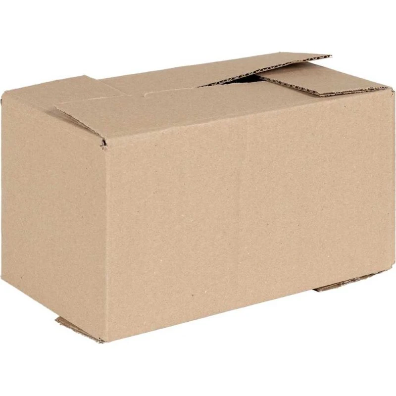 Foldbar opbevaringskasse 50 stk, naturpap 24×13×13 cm