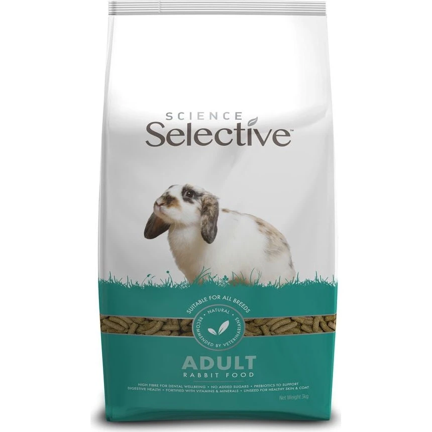 Science Selective Kanin Fuldfoder - 3 kg