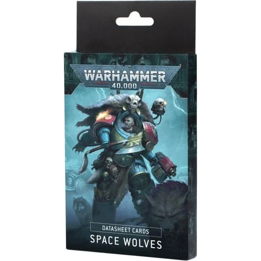 Games Workshop Space Wolves Datasheet Cards - Warhammer 40,000