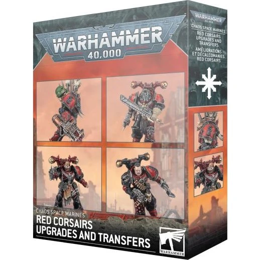 Games Workshop Chaos Space Marines Red Corsairs Upgrades