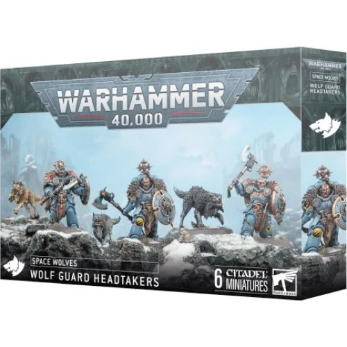 Games Workshop Space Wolves Wolf Guard Headtakers