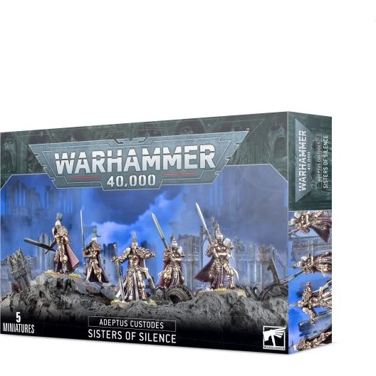 Adeptus Custodes - Sisters of Silence - 5 figurer