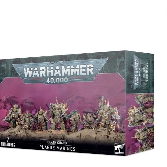 Games Workshop Death Guard Plague Marines - 7 stk.