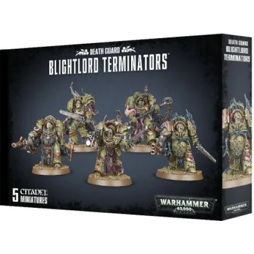 Games Workshop Death Guard Blightlord Terminators