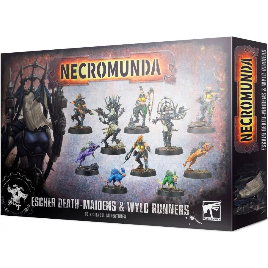 Games Workshop Escher Death Maidens & Wyld Runners - Necromunda
