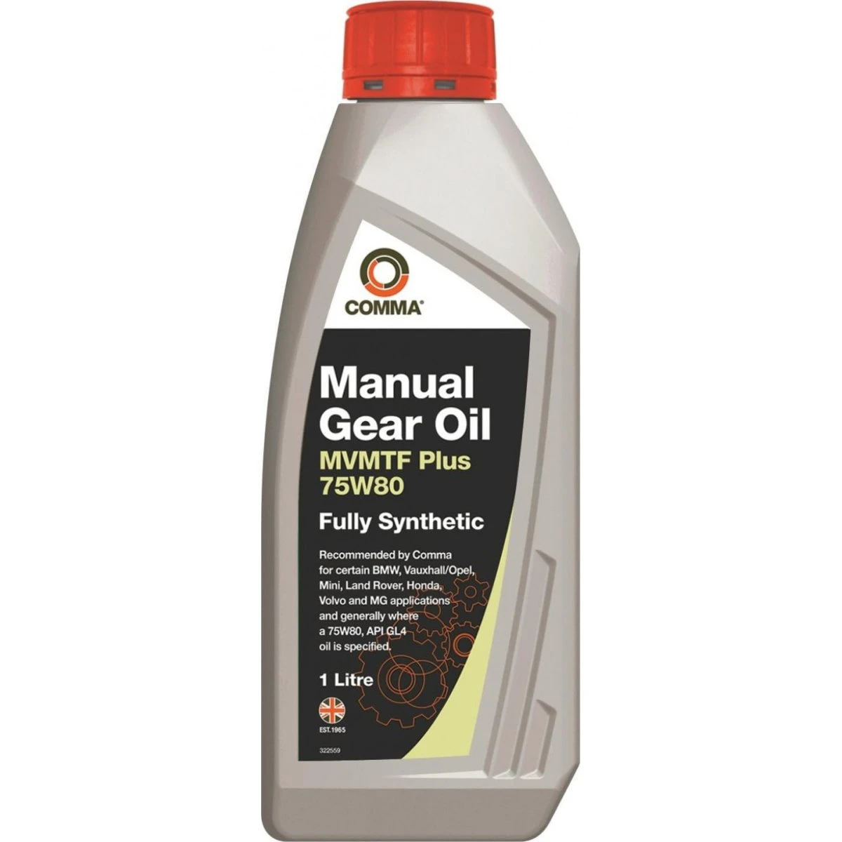 COMMA MVMTF PLUS 75W80 Gearolie 1L