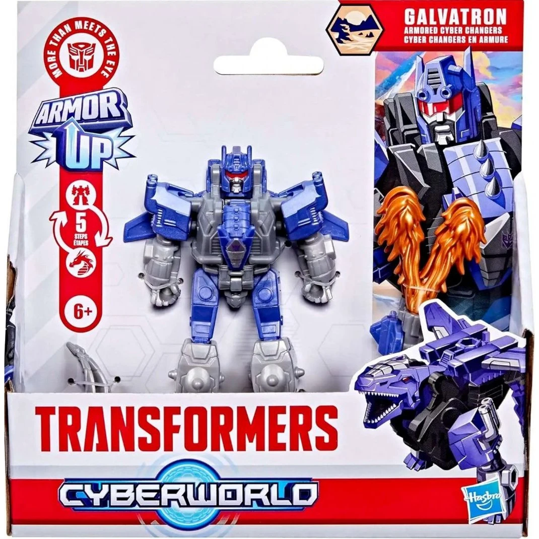 Transformers Cyberworld Galvatron Armoured Cyber Changers 10 cm