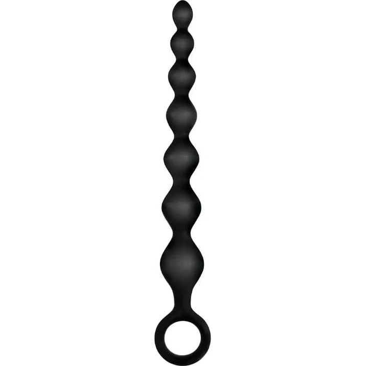 Arse Beads Ribbed Silicone Anal Beads