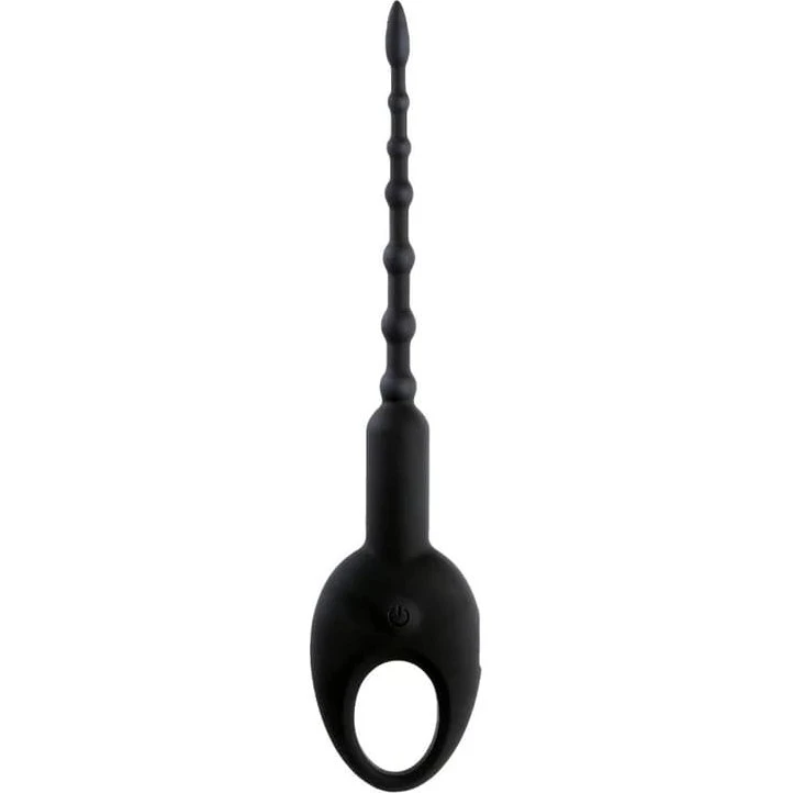 Knot-Knot Silicone Urethral Stimulator med Vibrator