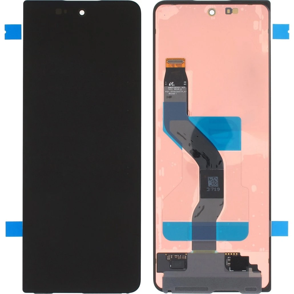 Samsung Galaxy Z Fold 5 Udvendig Skærm med LCD - Sort