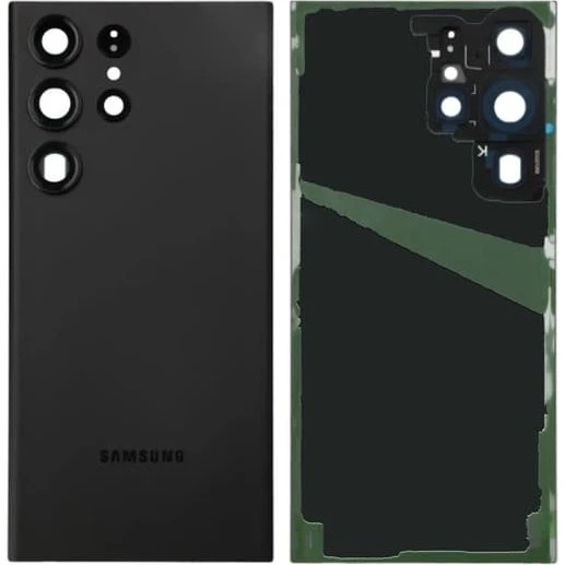 Samsung Galaxy S23 Ultra Bakside - Sort