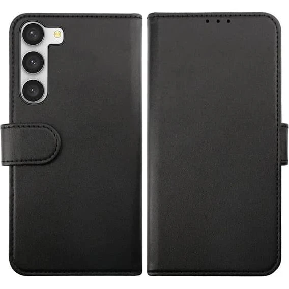 Samsung Galaxy S23 Rvelon Magnetisk Plånboksfodral - Sort
