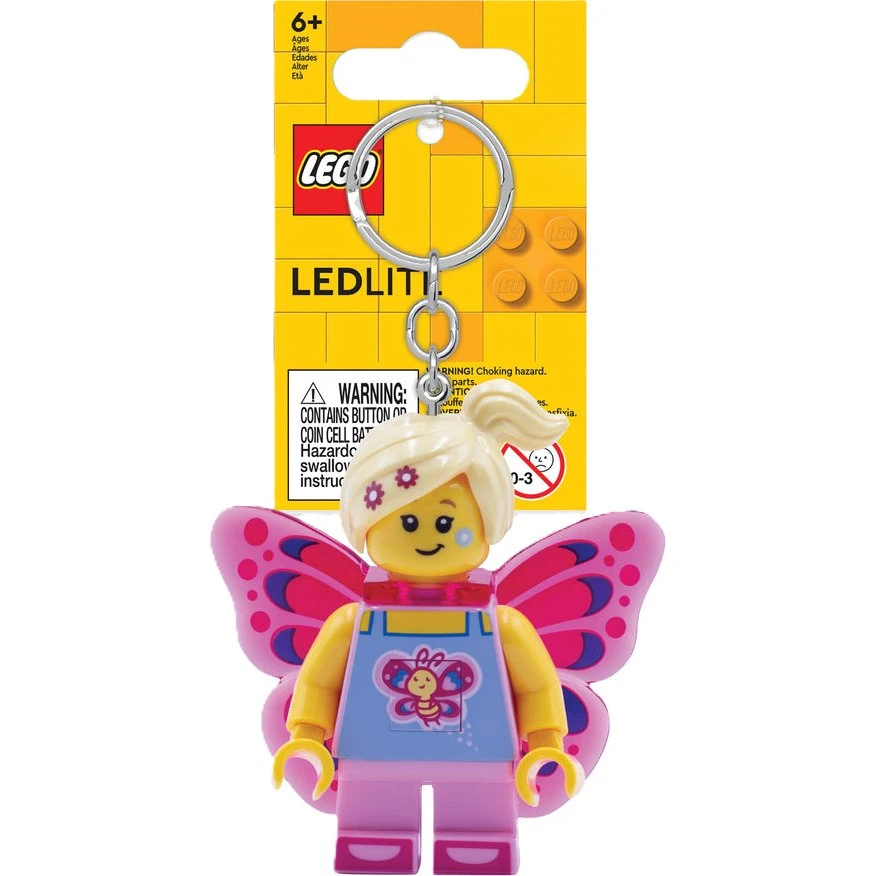 LEGO LED nøglering Sommerfugl