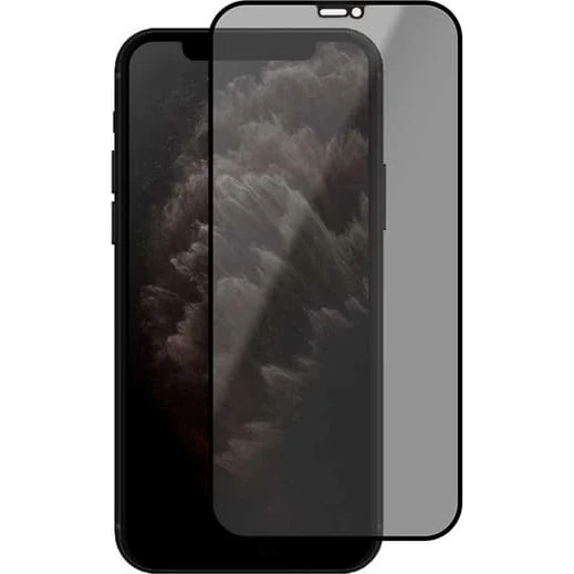 Privacy 3D Skærmbeskytter til iPhone 12 og 12 Pro - Fuld dækning