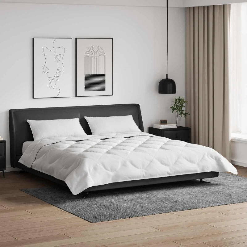 Sommerdyne sæt 3 dele i hvid mikrofiber