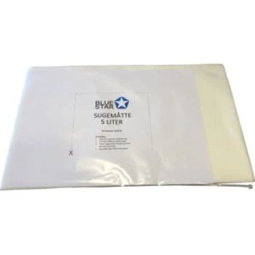 BlueStar sugemåtte - Absorberer op til 5 liter væske