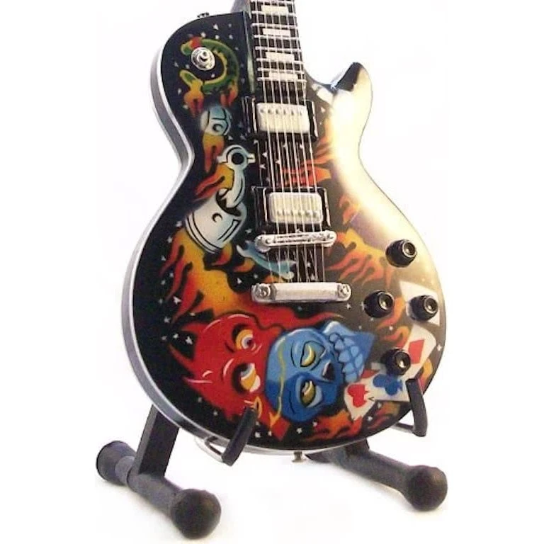 Gibson Les Paul Metallica James Hetfield Mini Guitar Replica