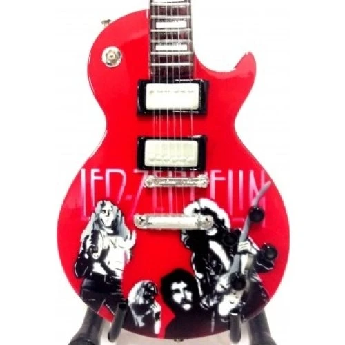 Led Zeppelin Tribute Mini Guitar - 1:4 Model Replica