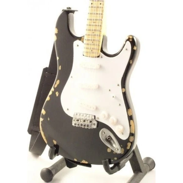 Fender Stratocaster Blackie Mini Guitar - Eric Clapton Replica
