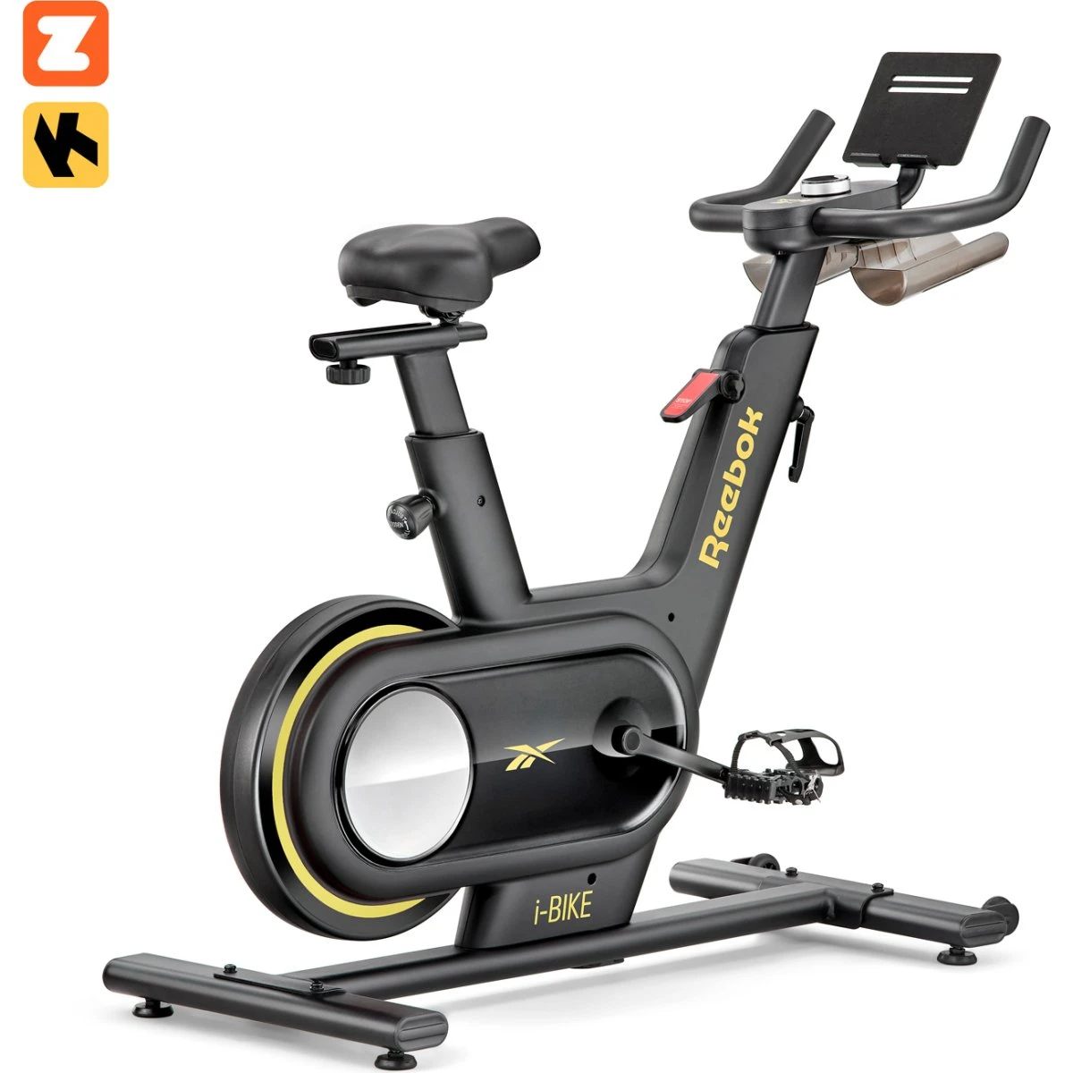 Reebok I-Bike Spinningcykel med Zwift & Kinomap kompatibilitet
