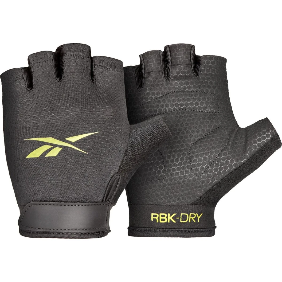 Reebok Træningshandsker - Gul, Medium