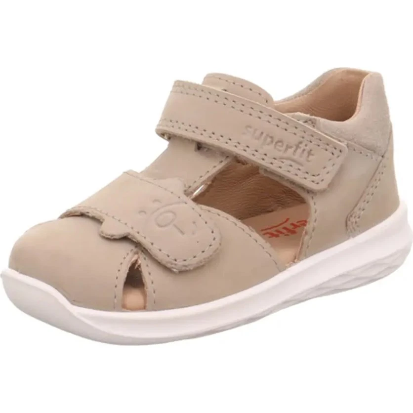 Bumblebee Beige First Walker Sandaler - Superfit