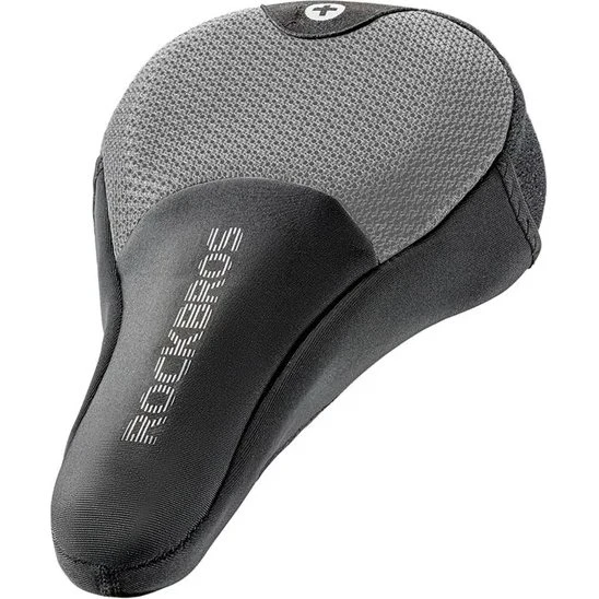 Rockbros Cykelsadelbetræk med Memory Foam & Gel - Grå, L