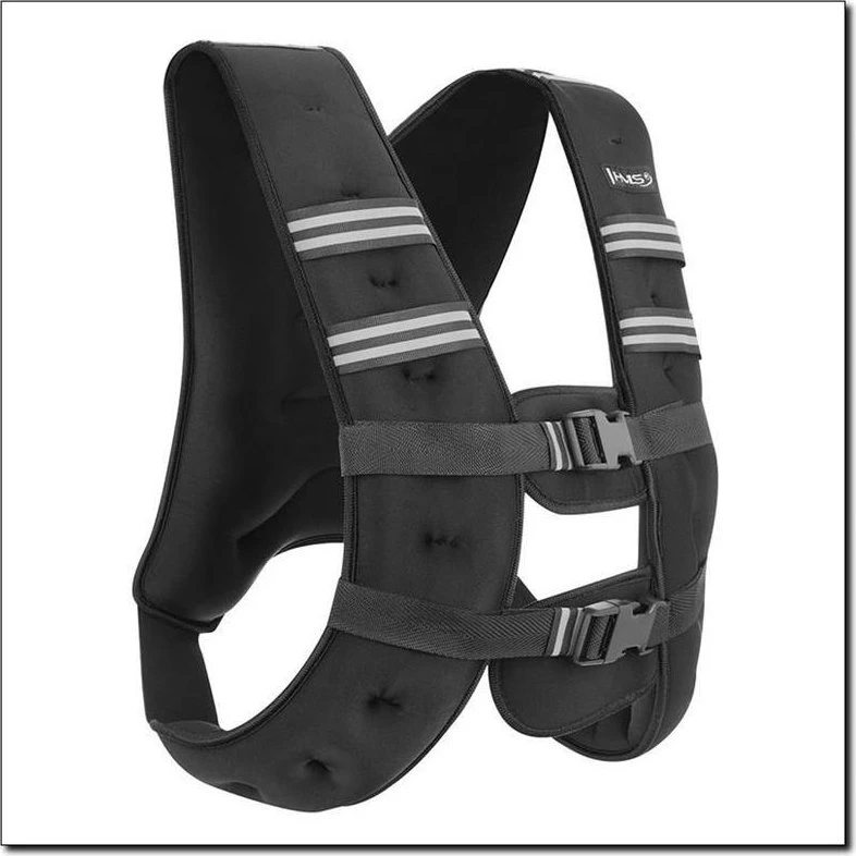 HMS KTO05 Vægtvest 5 kg - Sort Neopren