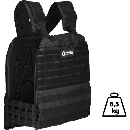 HMS Premium TKO07 Taktisk Justerbar Vægtvest 6,5 kg Beige