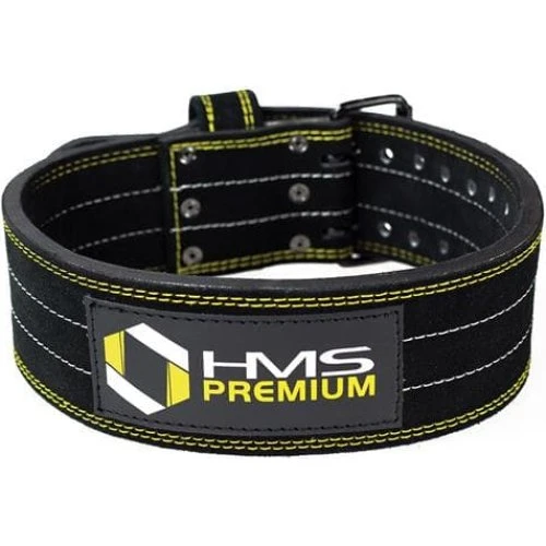 HMS Premium Strength Træningsbælte PA3558 - Sort, XXL