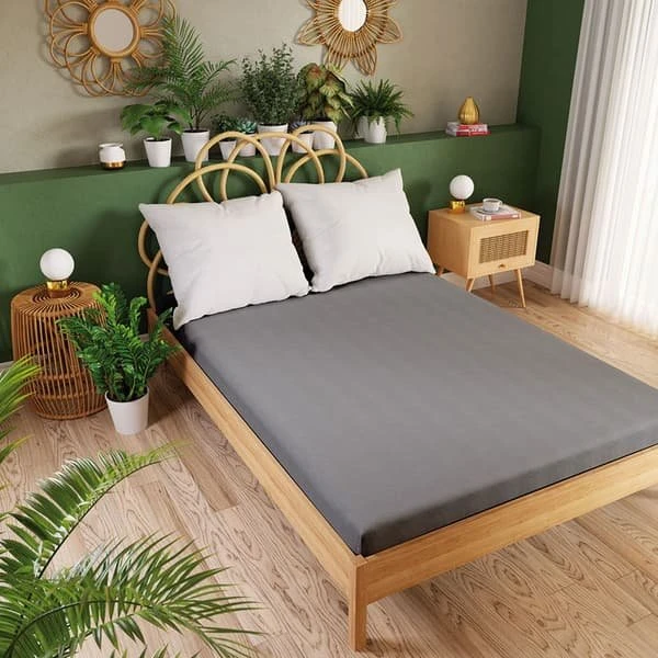 DREAMY PREMIUM Jersey Lagen - Grå Chic - 180x200 cm