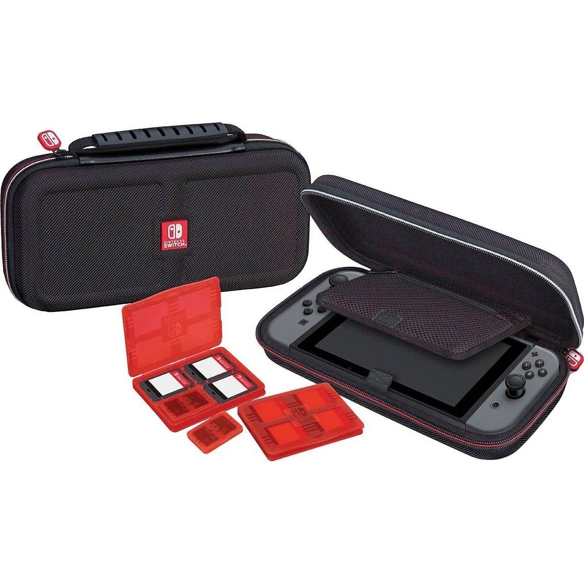 Nintendo Switch Deluxe Case med Kortetui - Sort