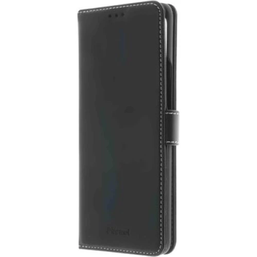 Insmat Exclusive Flipomslag i ægte læder til OnePlus 9 Pro - Sort