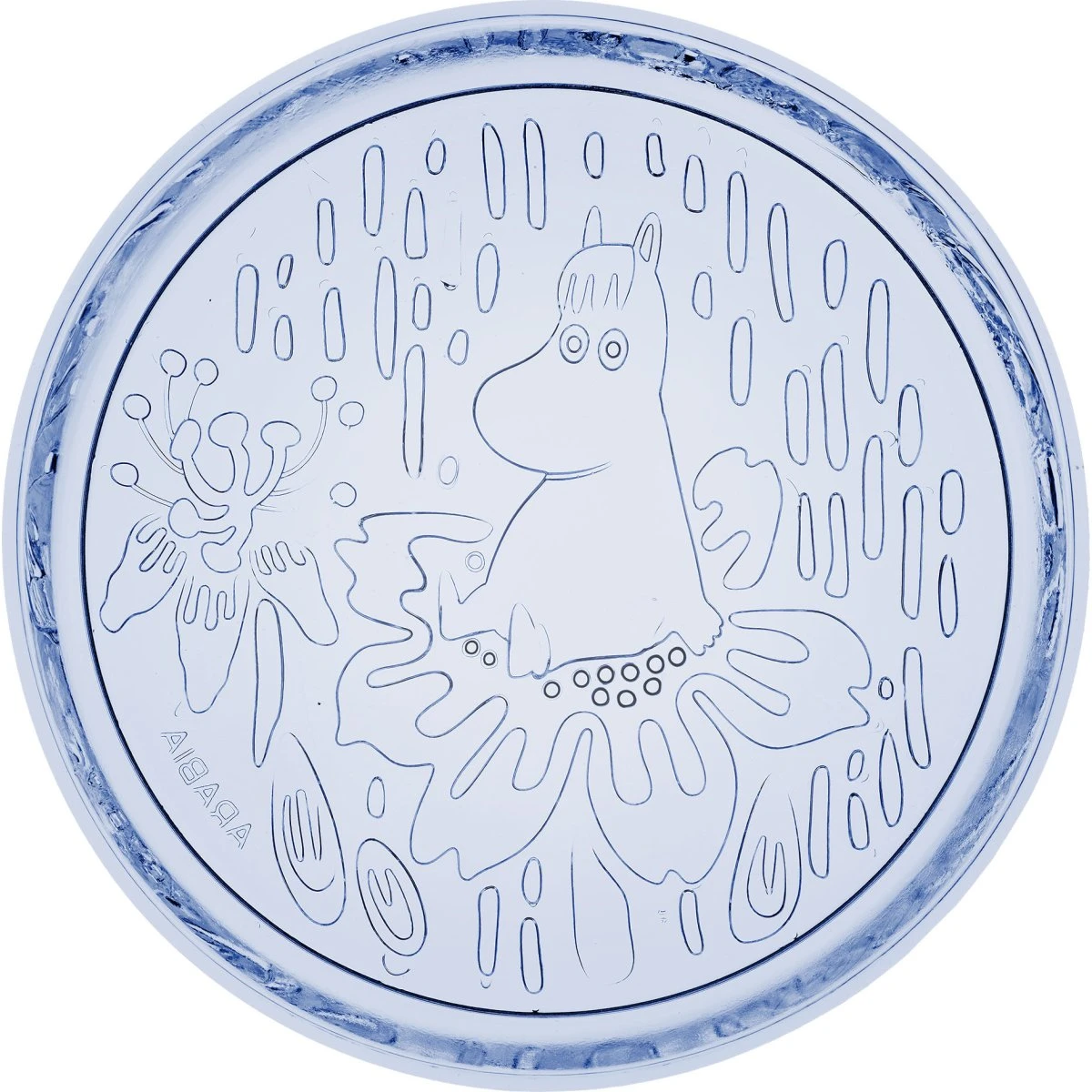 Arabia Moomin tallerken Ø15,5 cm - Aqua