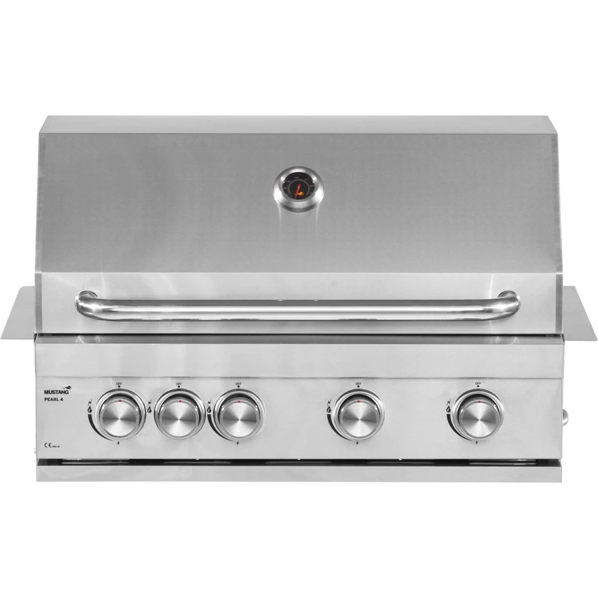 Mustang Pearl 4 Indbygget Gasgrill i Rustfrit Stål