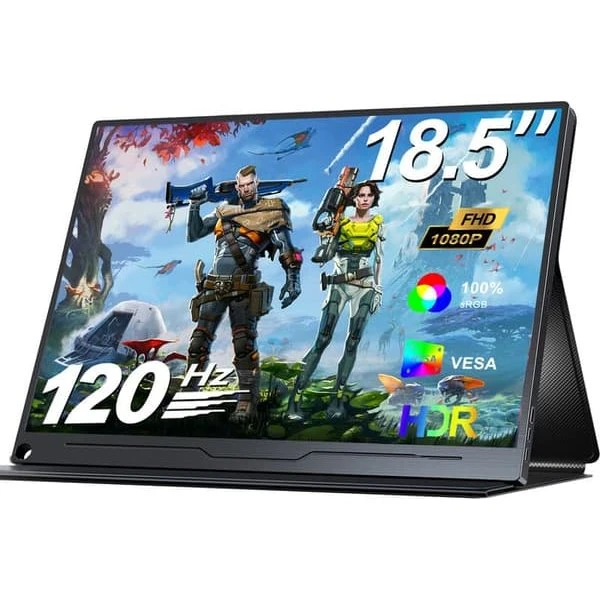 UPERFECT 18,5" Bærbar Skærm 120Hz Full HD IPS