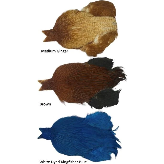 Whiting 4B Rooster Cape - Kingfisher Blue