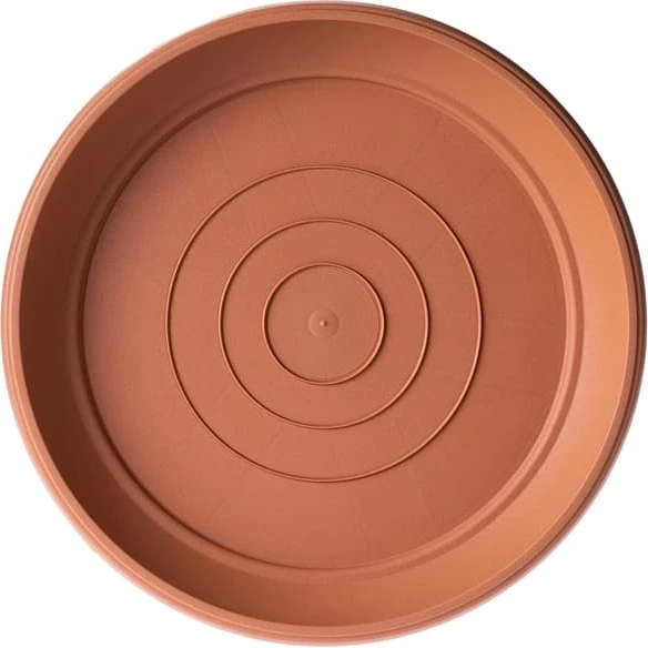 Rund Potteunderskål i Terrakotta-look - 46 cm - Plast