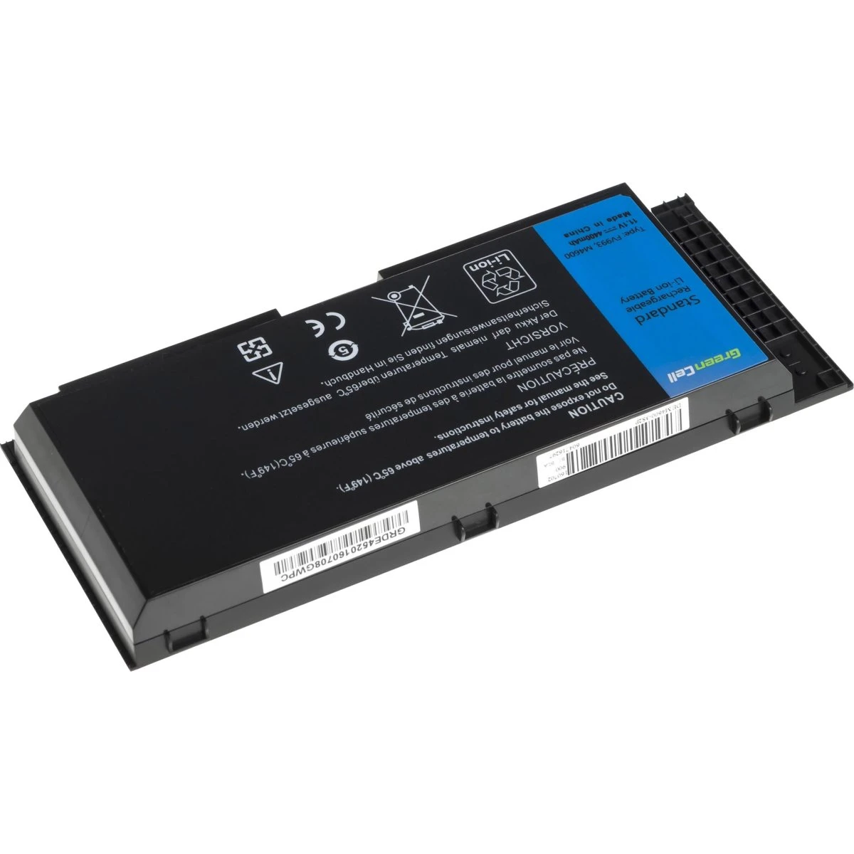 Green Cell Batteri til Dell Precision M4600, M4700, M6600 - 4400mAh