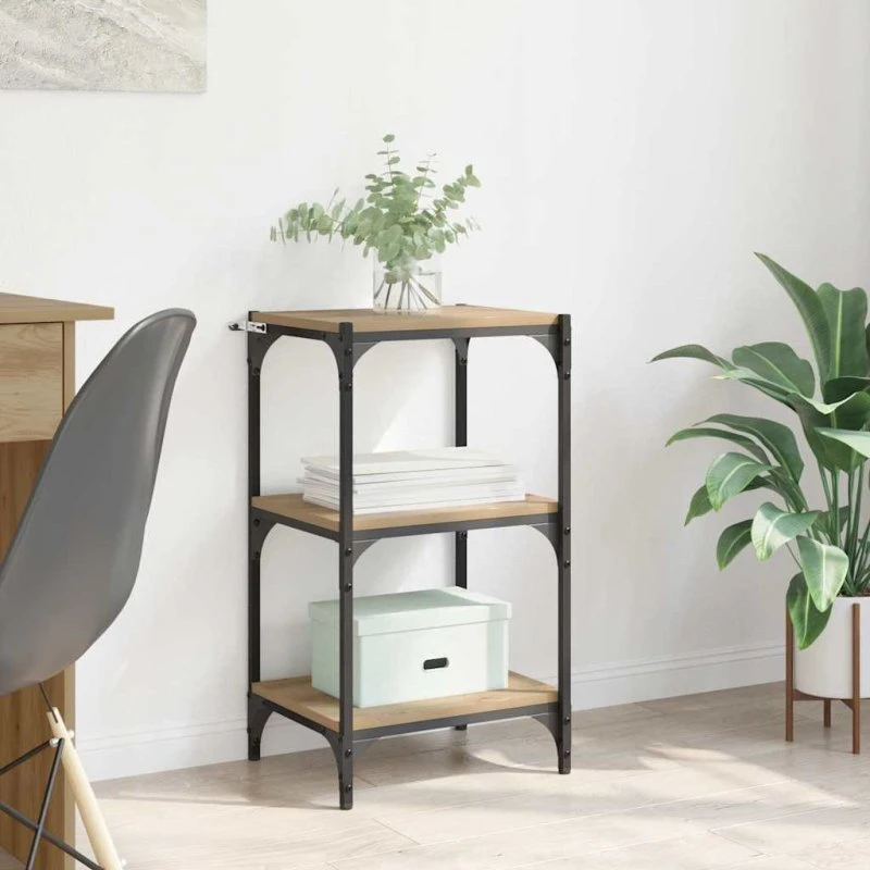 Bogskab Artisan eg & jern 40×33×70,5 cm