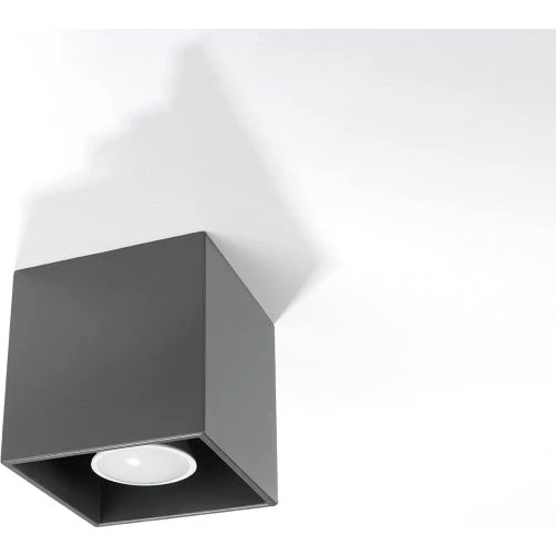 QUAD 1 Loftlampe - Antracit - 10x10 cm
